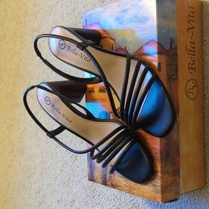 Bella Vita Zariah Leather Strappy Sandals